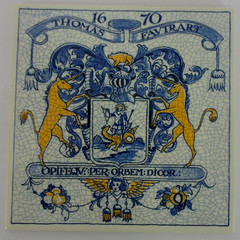Burroughs Wellcome Co Delft Holland Pharmacy Pill Tile Thomas Favtrart #20