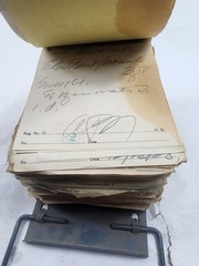 Prescription Atlas Rx Pad Paper Apothecary Druggist Pharmacy Medicine 1938 1939