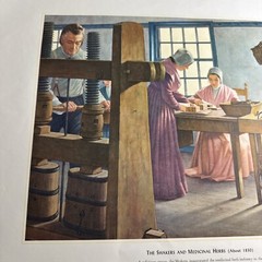 A HISTORY OF PHARMACY IN PICTURES 1954 PRINT#26 Great Gift For Doctor 22″×18″