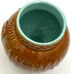 Secundum Artem Schering McCoy Ceramic Rx Apothecary Jar Vase Maimonides