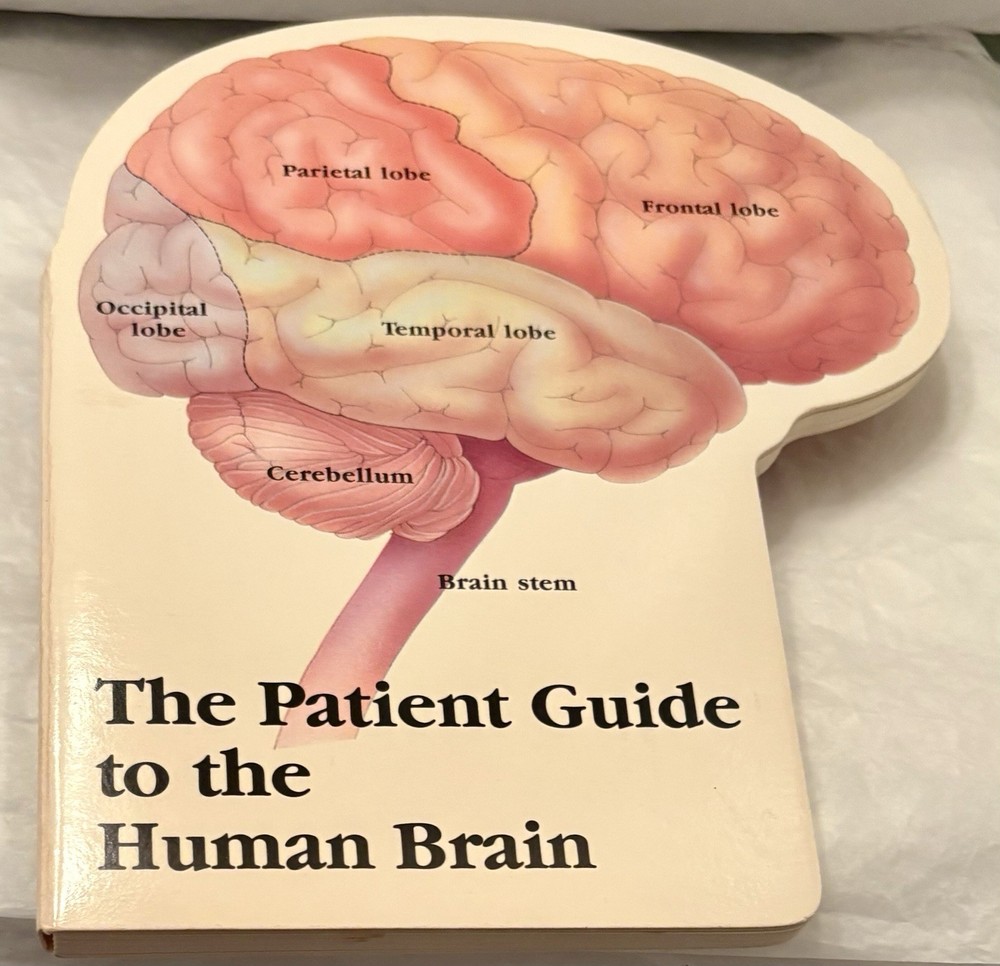 VTG 1990 TEGRETOL „PATIENT GUIDE TO THE HUMAN BRAIN“ PHARMA LOGO ADVERTISING