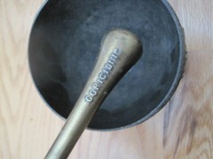 Coricidin Rx Mortar & Pestle 1525 150th Anniversary 1975