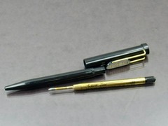 Black & Gold Dilacor PEN in Box Drug Rep Pharmaceutical Promo Advertising Rare