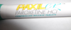 Paxil CR Paroxetine HCl Promotional Plastic Pen – Pharmaceutical Advertising