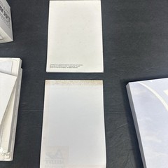 Lot of 14 Pharmaceutical Notepads Some Flawed Partial swag Note Pads