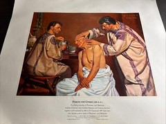 A HISTORY OF PHARMACY IN PICTURES 1954 PRINT#10 Great Gift For Doctor 22″×18″