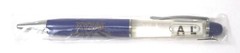Drug Rep XYZAL Collectible Metal „Floaty“ Pen w/ Fluid-Filled Compartment RARE