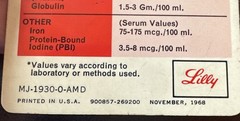 Vintage Lilly Promotional 6” Ruler Darvon Propoxyphene HCI November 1968