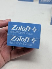 Zoloft Post It Notes Lot Pharmaceutical Rep Advertising Promotion 1994 Of 7