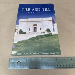 Tile And Till Magazine Eli Lilly And Company May 1940 Indianapolis Indiana