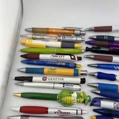 Advertising Pharmaceutical Promo Pens Various Drug Rep, Lot of 34 Ambien viagra