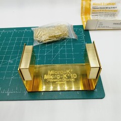 NOS Vtg Micro K Pharmaceutical Rep A. H. Robins Co Magnetic Paper clip Holder