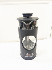 Allegra French Press coffee pot promotional item pharmaceutical promo Drug Rep