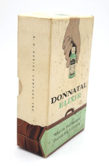 Empty DONNATAL Cardboard Box A H Robbins Apothecary Pharmacy Phenobarbital 5″