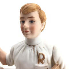 Lefton Vintage Eye Doctor Optometrist Porcelain Figurine