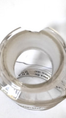 Vintage Crystal Apothecary Pharmacy Clear Jar 800 ml SUCCUS LIQUIR. PULV.