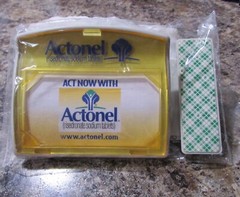 Drug Rep Pharmaceutical Promotional Note Holder Actonel Risedronate Sodium NIP