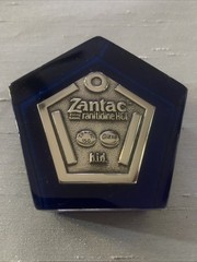 Zantac Ranitidine HCl Vintage Glaxo Pharmaceutical Paperweight Advertising