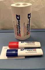 VTG DEPAKOTE ER PAPERWEIGHT HOLDS # 2 MARKERS included PHARMA REP LOGO NEW