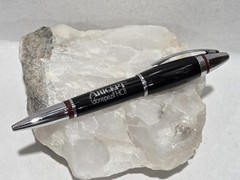 Aricept Pharmaceutical Drug Rep Pen Heavy Metal Black Silver