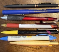 pharmaceutical pens Lot Of 7 – Celexa, Zoloft Gold Pen, Sparkly Zyban