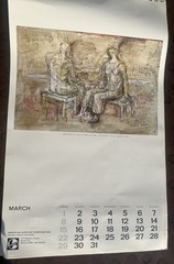 Rx , Pharmacy , Calendar , Hoechst-Roussel Pharmaceuticals Inc.,1992 , Vintage