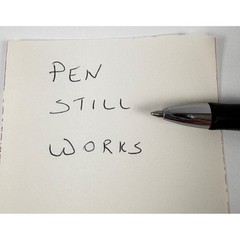 Purple Silver Pharma Promo Pen Drug Rep