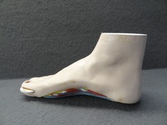 Janssen Sporanox Capsule Foot Display Model Prop Doctor Office Advertisement EUC
