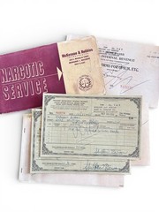 Vintage 1950s Dr. Medical Collectible Narcotic Service Booklet McKesson & Robb