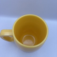 Proventil Drug Rep Yellow Plastic Coffee Mug~Collectible~Made in USA