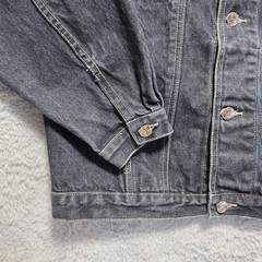 Vintage 90s Y2k Phat Farm New York Men’s Large Denim Trucker Jacket Embroidered