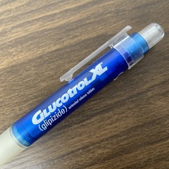 Glucotrol XL Plastic Rubber Grip Drug Rep Pen Pharmaceutical Pharma
