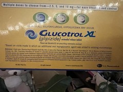 Glucotrol XL (glipizide) Clipboard Vintage Pharma Rep Merch 2002 Pfizer