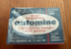 vintage Sinus and Nose Collection: Antomine (quinine), Bio-10-s throat lozenges