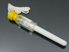 Rare Hepatitis Vaccine Lanyard PEN Vial Shaped Cap Drug Rep Pharmaceutical Promo