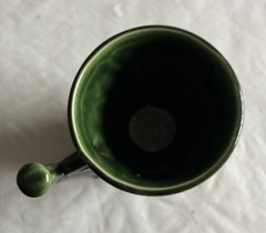 Vintage Green Schering Pharmacy Galen 131-20 Coricidin Rx Mug (McCoy?)