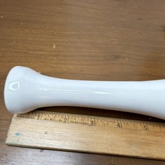 VINTAGE RX Pharmacy DISPLAY Large Mortar and Pestle White