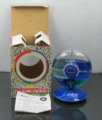 Zoloft Blue Water Digital Desk Color Clock Drug Rep Pharmaceutical Promo RARE