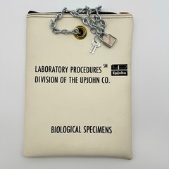 Vintage Upjohn Laboratory Specimen Pouch w/ Chain & Lock – Medical History