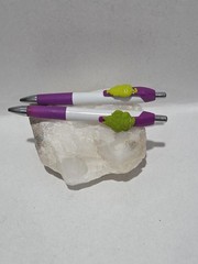 2 PHARMACETUICAL DRUG REP PENS NEW ACTOS pioglitazone CHL Purple Both Write.
