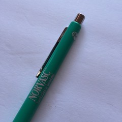Rare Pfizer Norvasc Pharmaceutical Drug Rep Pen Teal