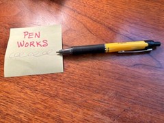 VINTAGE „REBIF“ PHARMACEUTICAL DRUG PROMOTIONAL PEN BY PAPER MATE