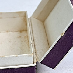 Vintage Dennis Drug Store Pharmacy Prescription Pill Box Cardboard Hinged Lid