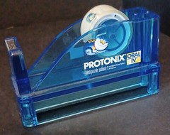 PROTONIX Oral I.V. Tape Dispenser Pharmacy Blue Drug Rep Doctor