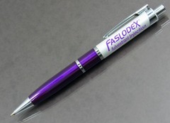 Exceptional Faslodex Metal PEN Drug Rep Pharmaceutical Promo Metallic Purple