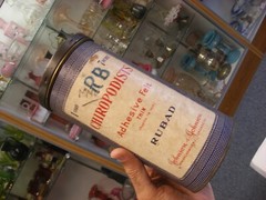 Antique Vtg Medical Dental Pharmacy – Johnson & Johnson Chiropodists Rubad Tin