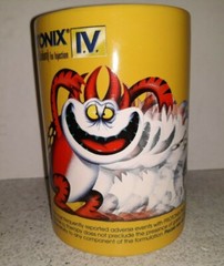 Protonix Injection IV Red Monster 2 Sided Pharmaceutical Medical Coffee Mug