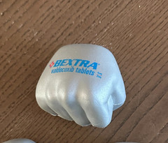 Pharmaceutical Drug Rep Bextra Hand Fist Stress Ball Collectible