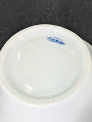 Trudeau Mortar Pestle Pharmacy Apothecary Porcelain Ceramic