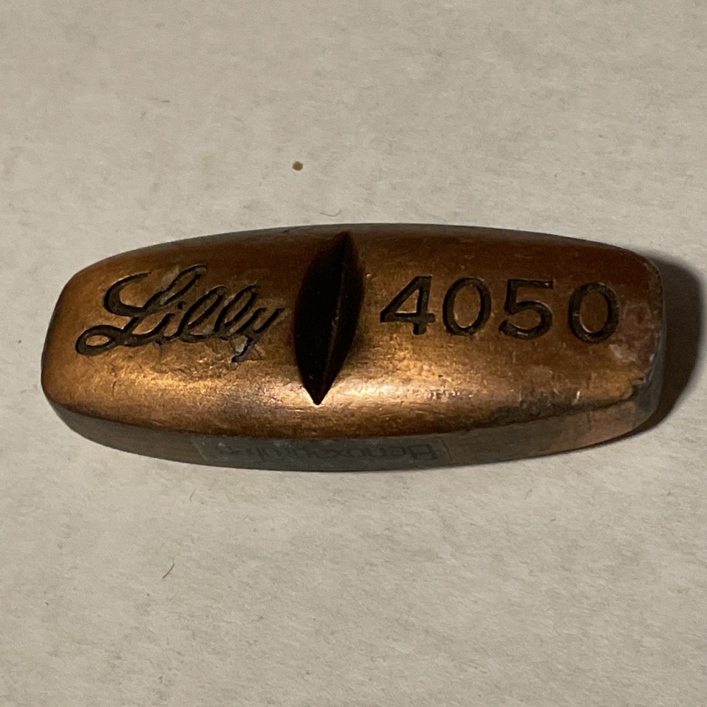1970’s ELI LILLY 4050 ORAFLEX 600 PILL Benoxaprofen Pharmaceutical PAPERWEIGHT